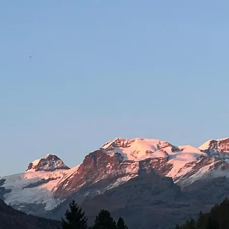 Daire La Montagna Incantata - Panoramico Per 6 Persone Champoluc